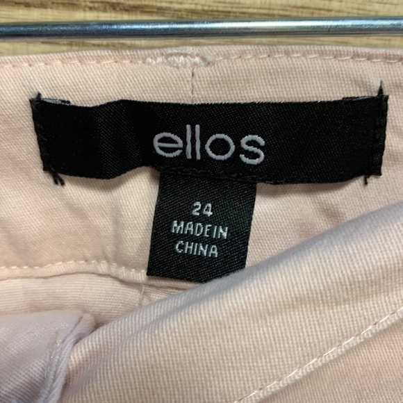 Ellos Light Pink Plus Size Womens Shorts 24W - Picture 2 of 5